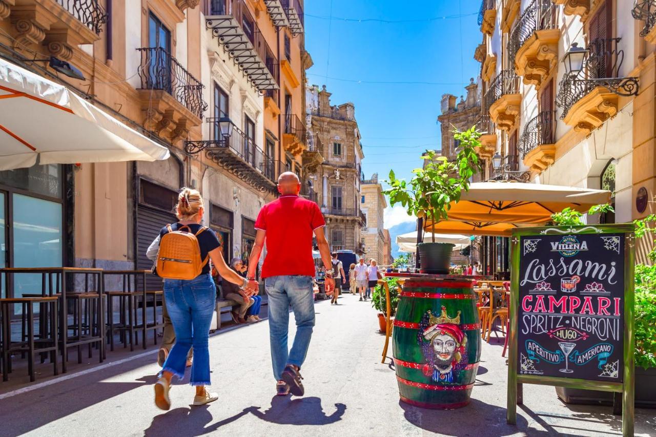 La Casa Di Dante Apartment Palermo Bagian luar foto