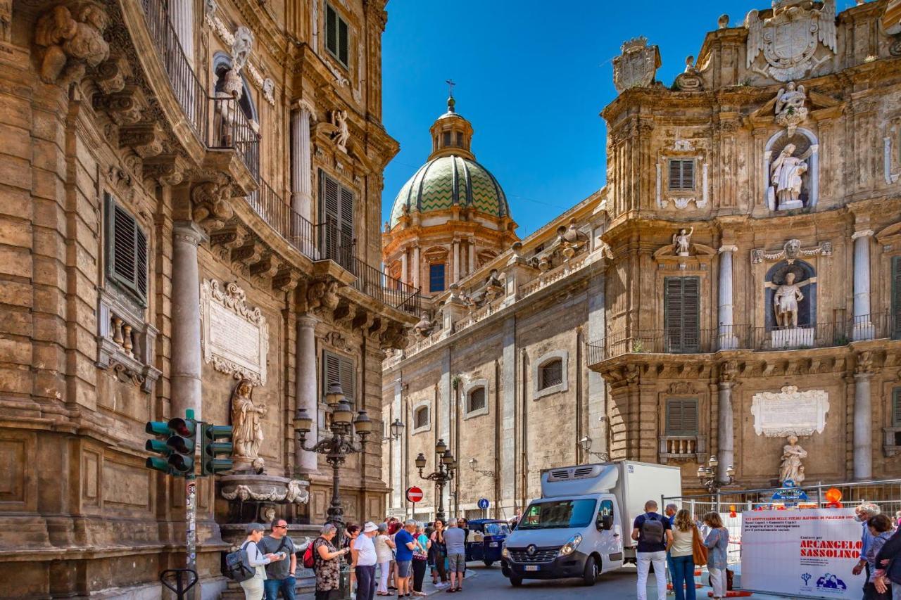 La Casa Di Dante Apartment Palermo Bagian luar foto